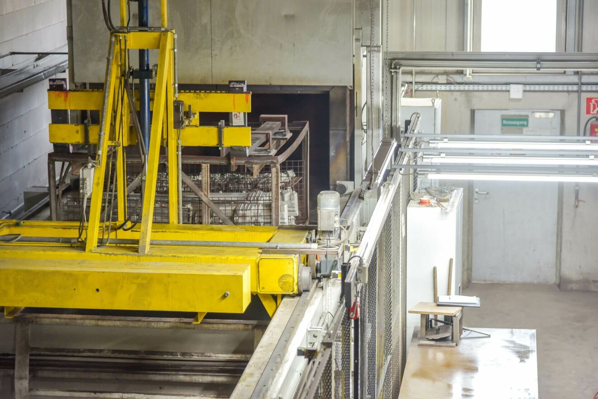 Waermebehandlung von Aluminiumgussteilen